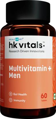 HEALTHKART HK Vitals Multivitamin Plus Men, For Energy, Stamina, Immunity, Bone & Muscle