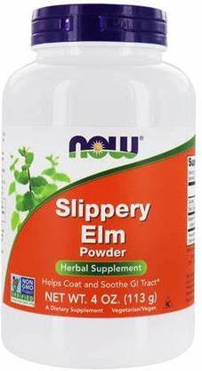 Now Foods Slippery Elm Powder -- 4 oz