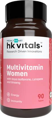 HEALTHKART HK Vitals Multivitamin Women, Boosts Energy, Stamina & Skin Health