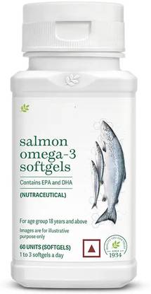 CountryLink Salmon Omega-3 Softgels (pack of 1) 60 softgels