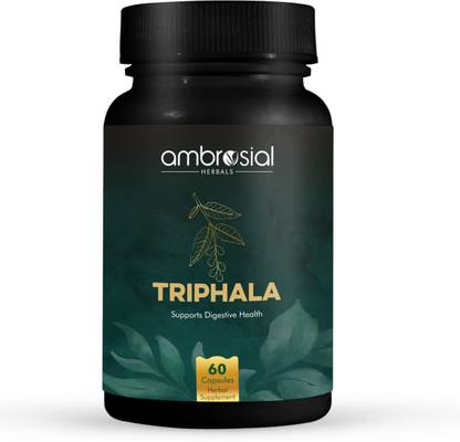 Ambrosial Triphala Tablets | Blend of 3 Natural herbs in Triphala Powder