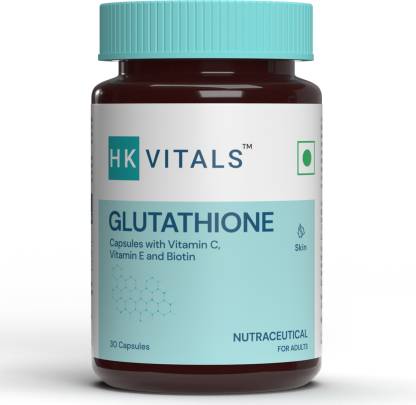 HEALTHKART HK Vitals Glutathione with Vitamin C, For Clear Skin