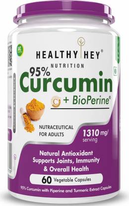 HealthyHey Curcumin With Bioperine