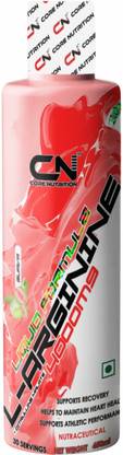 CORE NUTRITION L-Arginine Liquid Formula Supports Recovery Helps in Heart Heal(Flavor-Guava)