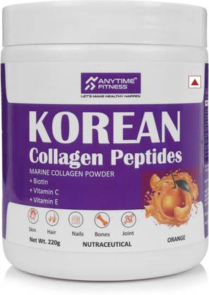 Anytime Fitness SKINGLO Collagen Peptide Marine Collagen Power with Biotin, Vitamin C 28 Serving