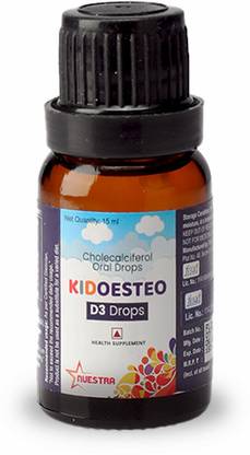 KIDOESTEO D3 Cholecalciferol Vitamin D3 Oral Drops for baby
