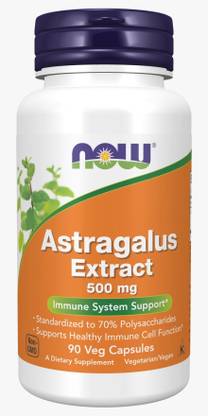 Now Foods Astragalus Extract 500 mg - 90 Veg Capsules