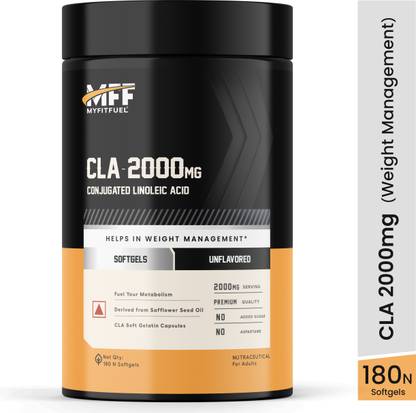 MyFitFuel CLA 1000mg, (180 Capsules) Weight Management, Fat Loss Supplement For Men & Women