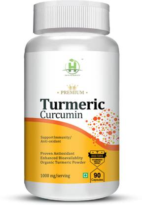 Healthy Nutrition Turmeric Curcumin for Immunity, Good for Skin & Joints Pain
