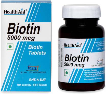 HealthAid Biotin Supplement for Hair, Skin & Nail Strength