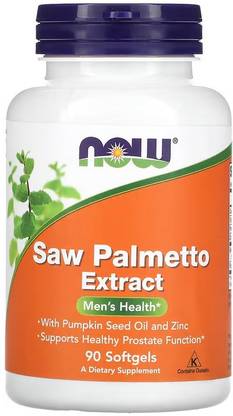Now Foods Saw Palmetto Extract 160 mg 90 Softgels