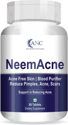 ANC Neem For Acne Free Skin Blood Purifier To Reduce Pimples Acne Scars Mark on Face