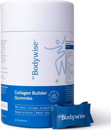 Bodywise Anti Ageing Collagen Skin Gummies | No Sugar | Collagen supplements for women