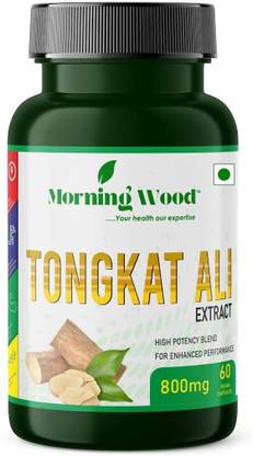 MorningWood Tongkat Ali Extract 800MG High Potency Blend for Enhanced Performance