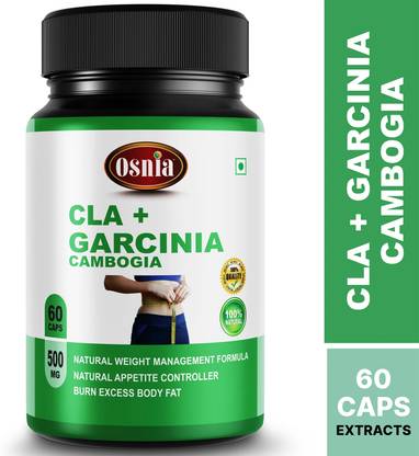 OSNIA CLA + Garcinia Cambogia Extract 500 Mg for Weight Loss & Lean Muscle