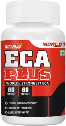 NutriJa ECA PLUS - Strongest ECA version Stack of 10 Powerful Weight Loss Ingredients