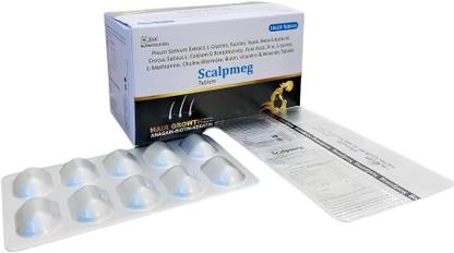 Megma Health Care SCALPMEG HAIR GROWTH ANAGAIN-BIOTIN-KERATIN VITAMINS MINERALS Hair Supplement