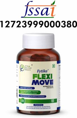FYTIKA Flexi Move - Joint Support Supplement | For Men, Women - 60 Tablets