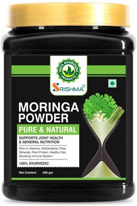Srishma Organic Moringa Powder - Moringa Oleifera for Weight Loss