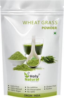 Holy Natural WHEAT GRASS POWDER - 100 GM