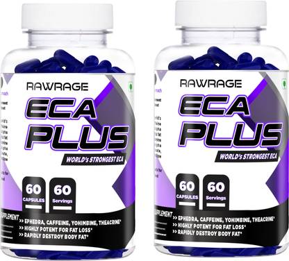 Rawrage ECA PLUS - Strongest ECA Ephedra, Caffeine & Yohimbine | Weight Loss Formula