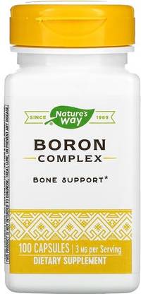 Nature's Way Nature's Way, Boron Complex, 3 mg, 100 Capsules
