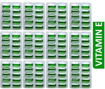 RINGHAS VITAMIN E (400I.U) CAPSULE BETTER FOR SKIN HAIR AND NAIL PACK OF 12*10 CPASULE