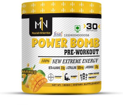MuscleD-IN Nutrition Preworkout 30 Serving Mango