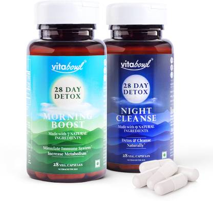vitabowl 28 Day Detox | For Kidney Detox, Liver Detox, Full Body Detox & Cleanse