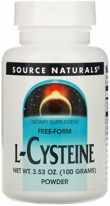 Source Naturals L-Cysteine, 3.53 oz (100 g)