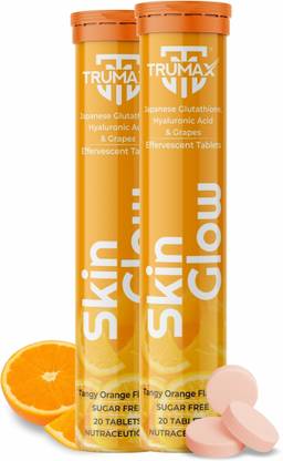 TRUMAX Skin Glow 500mg Japanese Glutathione & Vit. C for Glowing & Radiance Skin