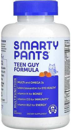 Smarty Pants Teen guy formula 120 count