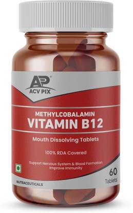 acv-pix Vitamin B12 methylcobalamine Mouth Dissolving Tablet
