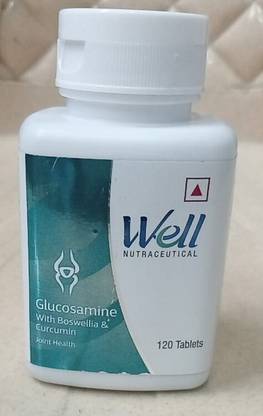 Well GLUCOSAMINE WITH BOSWELLIA & CURCUMIN