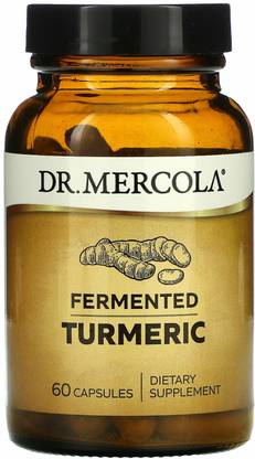 Dr. Mercola Fermented Turmeric, 60 Capsules