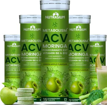 NUTRASIUM ACV Moringa | Support Metabolism and Weight Management | No added Sugar