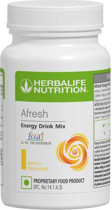 HERBALIFE Afresh Energy Drink Mix-Lemon-* Energy Drink