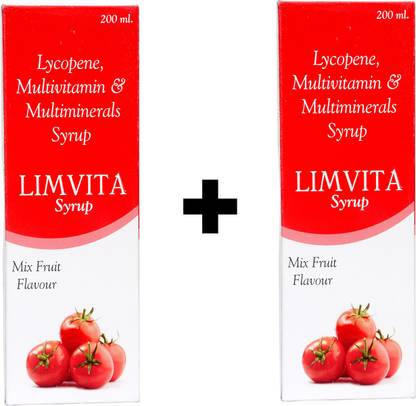 Limetta Limvita Syrup 200ml (Pack of 2)