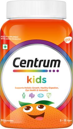 Centrum Kids|Supports overall health (Veg) |World's No.1 Multivitamin