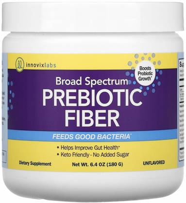 innovixlabs Broad Spectrum Prebiotic Fiber, Unflavored, 6.4 oz (180 g)