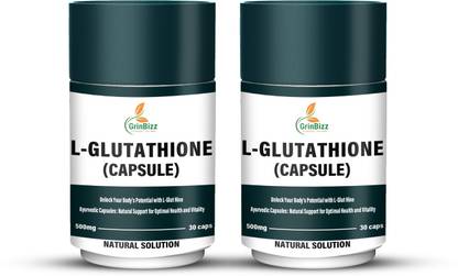 grinbizz L-Glutathione Capsule Skin Whitening & Skin Fairness/Immune Support