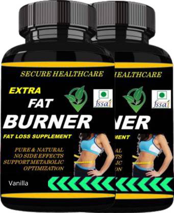 Zemaica Healthcare Extra Fat Burner, Body Fat Burn, Whey Supplement, Flavor Vanilla, Pack of 2