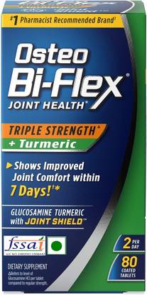 Osteo Bi-Flex Triple Strength + Turmeric coated