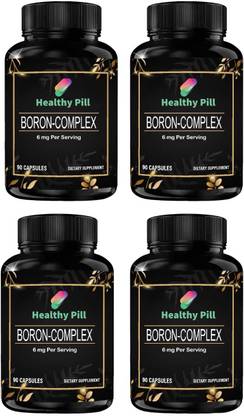 Healthy Pill Triple Action Boron Complex 6mg Pack Of 4