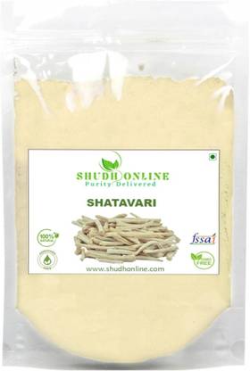 Shudh Online Pure Shatavari Powder, Satavari churna, Asparagus Root, Satawar for Men, Women