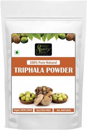 Online Quality Store Triphala Powder - 100g | All Natural, Herbal Supplement Triphala Churna Powder