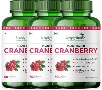 Simply Herbal Cranberry + D-Mannose