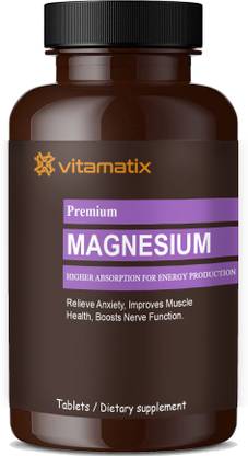 Vitamatix Chelated Magnesium Glycinate Citrate Tablets (K69)