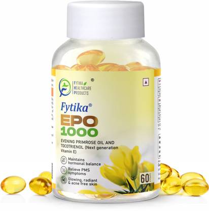 FYTIKA HEALTHCARE PRODUCTS Evening Primrose Oil (EPO) 1000 mg - 60 Softgels
