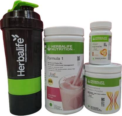 HERBALIFE FORMULA-1ROSE KHEER SHAKE,PPP200GM,AFRESH CINNAMON WITH SHAKERCUP FREE